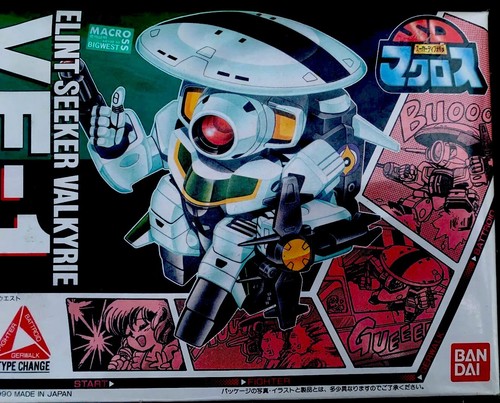 Macross Super Deformed Valkyrie SD VE-1 Elint Seeker Variable Kit Robotech RARE - Picture 9 of 9