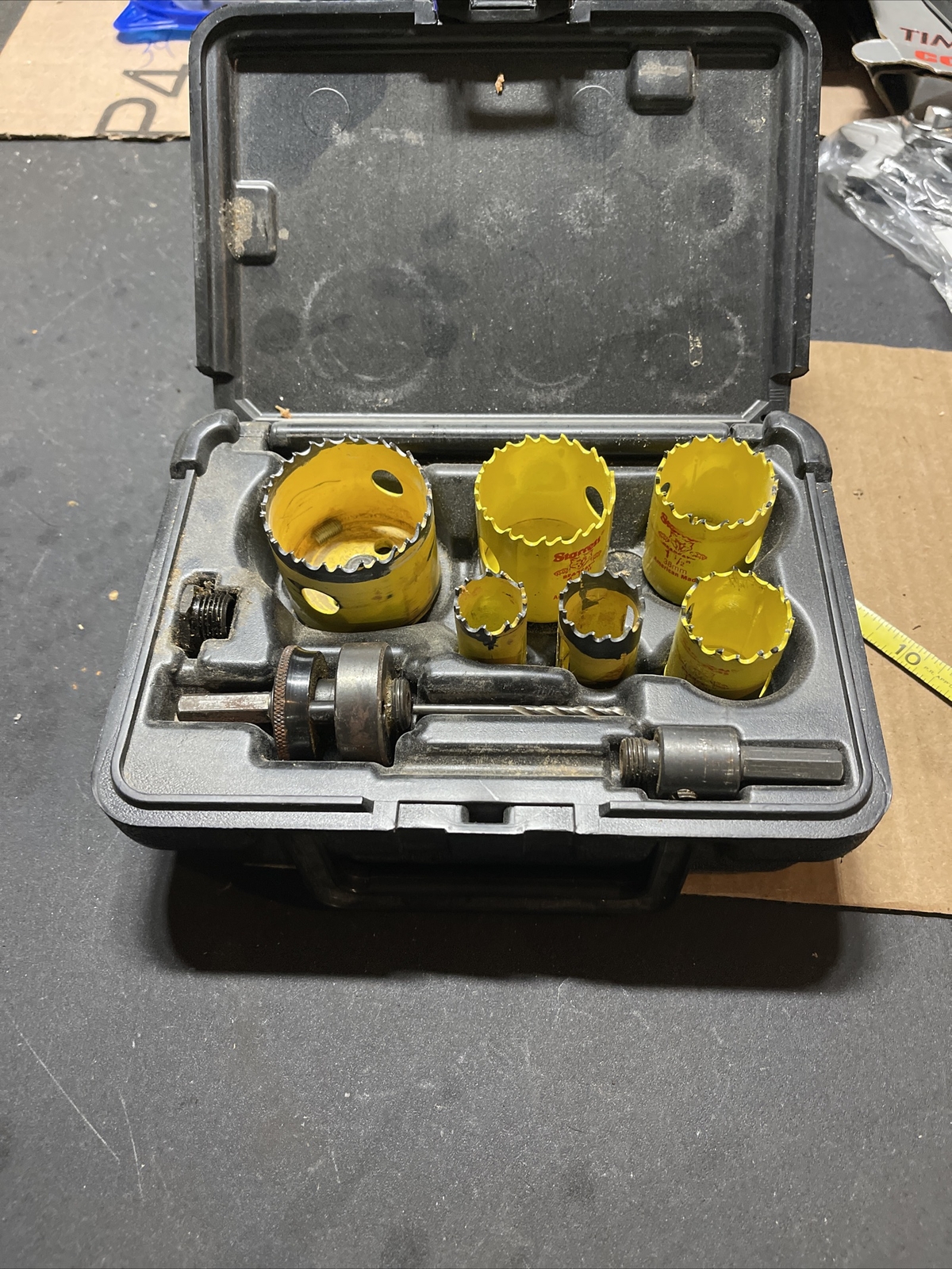 STARRETT KV292 Lockset Hole Saw Kit Made In USA eBay