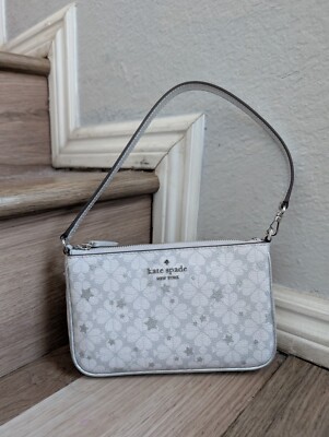 NWT Kate Spade Spade Flower Star Toss Convertible Wristlet