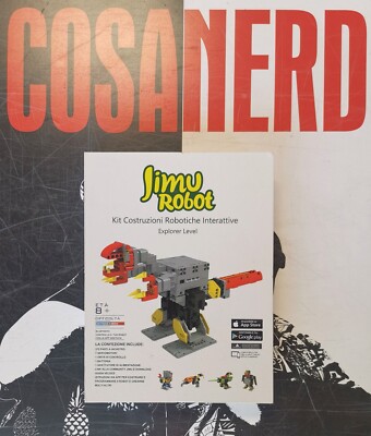 Jimu Robot Explorer Level Interaktiv Bausatz mit Box.