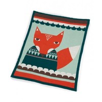 Donna Wilson Print Knitted Baby Blanket on sale Donna Wilson Print Knitted Baby Blanket on sale