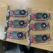 Lot Of 6 ATI Radeon B629 109-B62941-00 PCI-E Video Graphics Card See Pics