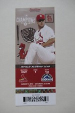CARDINALS VS ROCKIES 8/1/2015 FULL TICKET ~ ARENADO/PAULSEN/PERALTA HRS