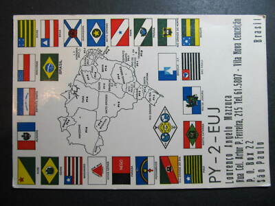 10245 Amateur Radio QSL Card VILA NOVA CANCEICAO BRASIL