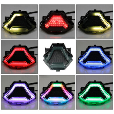 LED Integrated Tail Lights Multicolored Fit Yamaha YZF R15 R25 MT