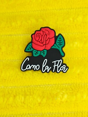Selena Como la flor shoe Shoe Charm   Fan Gift, -Inspired Accessory