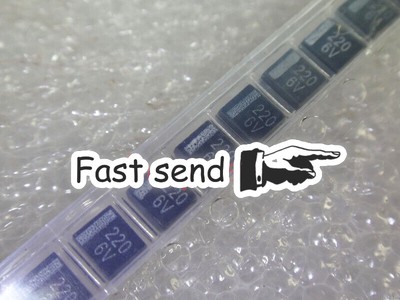 20pcs 3528 6.3V 220uF 227 B-type 10% SMD Tantalum Capacitors