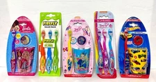 Kids Toothbrush Buddies, make brushing fun. Kids Toothbrush Set.