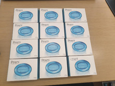 Pears Transparent Blue Soap Pure & Gentle Mint 125g X12 ONLY �18.49 FREE POST