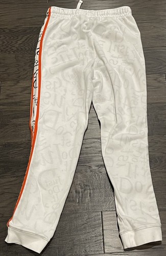 Nike Sportswear JDI Kids Youth XL White French Terry Sweatpants CJ7839-100 - Picture 4 of 4
