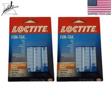 2 Loctite FUN-TAK Mounting Tabs Sticky Gum Mo...