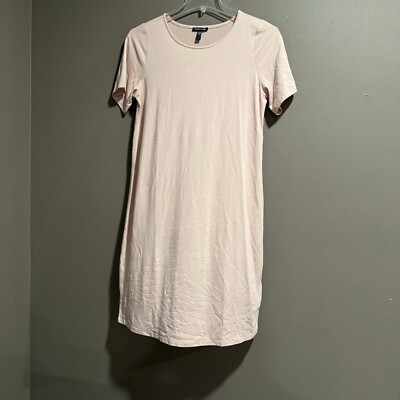 eileen fisher short sleeve knit dress Stretch Jersey T Shirt Size Small style-number: 41LD92