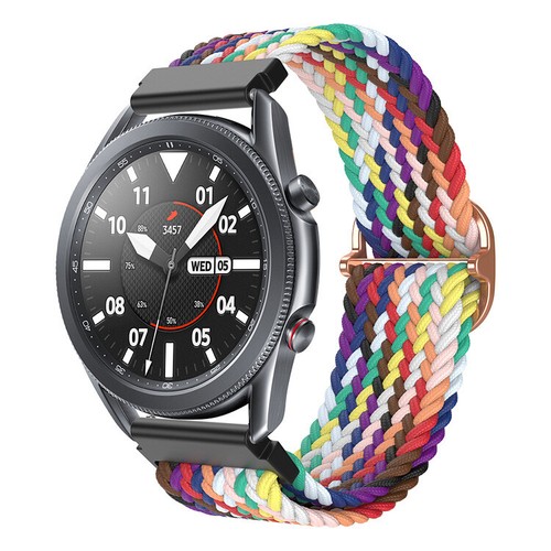 Armband Samsung Galaxy Watch 6 5 4 3 Classic 2 20mm 22mm Nylon Geflochten - Bild 25 von 49