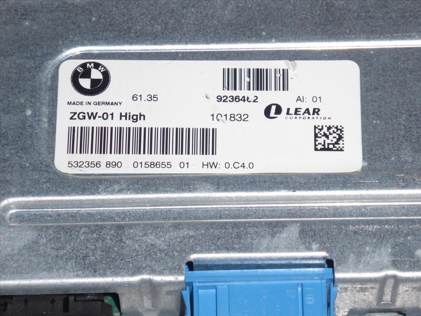 BMW F10 530D , Zentrales Gateway-Modul, 61359322532, 61359236462 