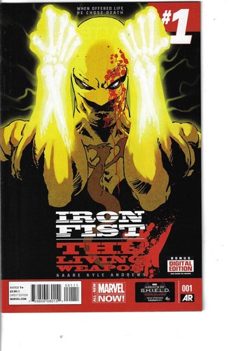 Iron Fist The Living Weapon 1 NM- 2014 Glossy