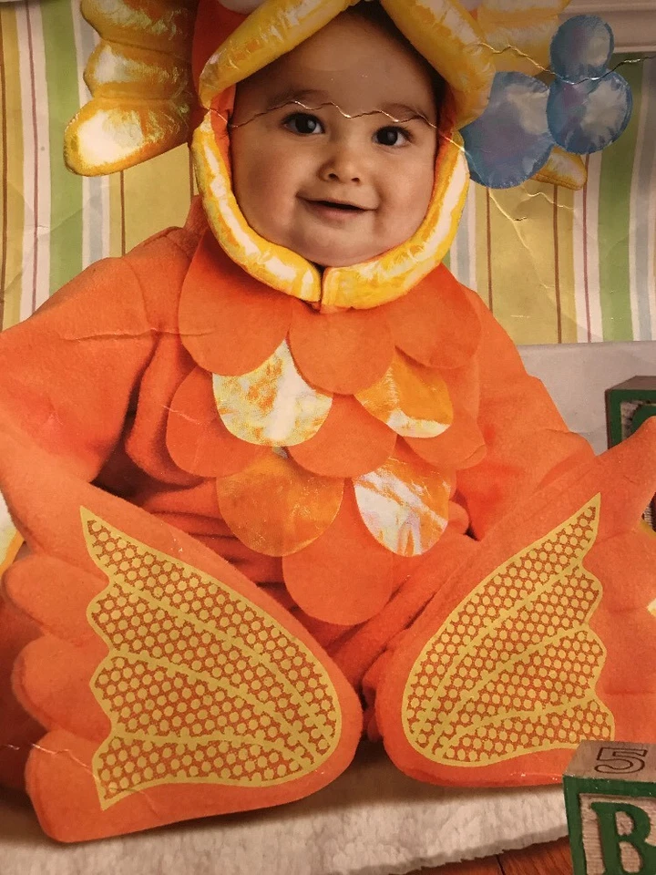 Disfraz de pez dorado Giggly infantil M (12-18 meses) Foto 4 de 4