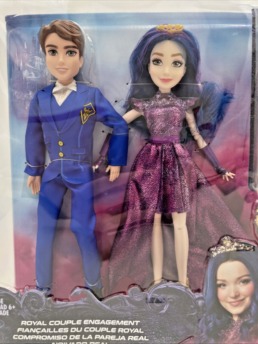 Disney Descendants Ben Mal Royal Couple Engagement Fashion Doll Set 2 Pack