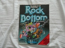 Rock Bottom softback . The Book of Pop Weirdness. Including very rare flexidisc