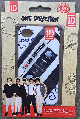 Rare Selten Official ONE DIRECTION 1D Fan iPhone 4 4s Snap-On Cover Case Hülle