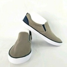 Tommy Hilfiger Youth 5 Kurt Gray/Navy Slip-on Sneakers Shoes RN77806