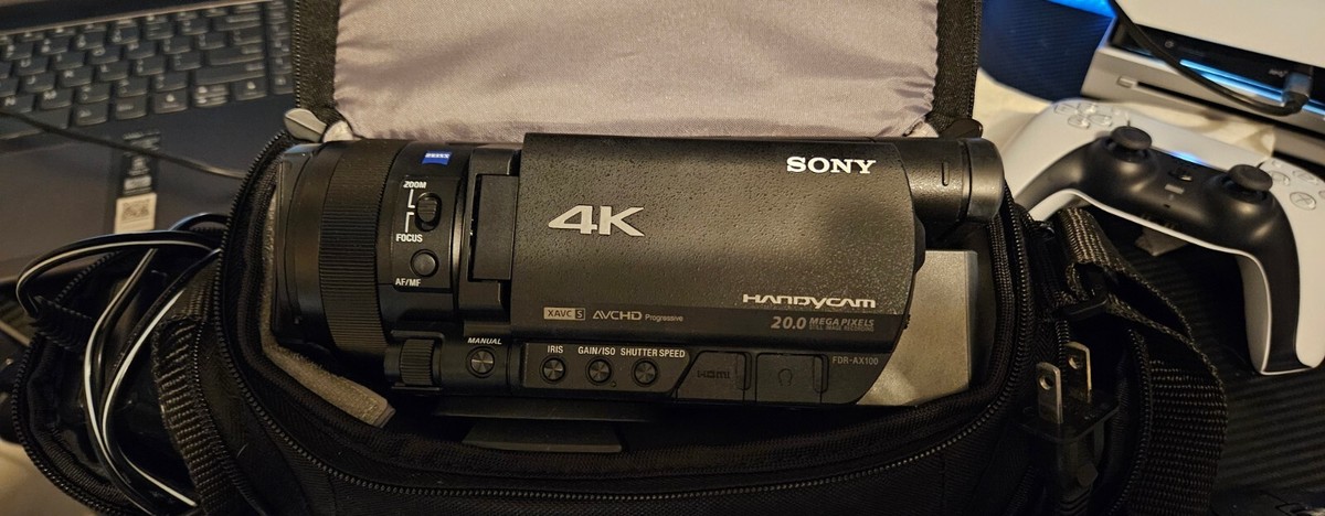 Sony FDR-AX100 4K Camcorder - Black for sale online | eBay Sony FDR-AX100 4K Camcorder - Black for sale online | eBay