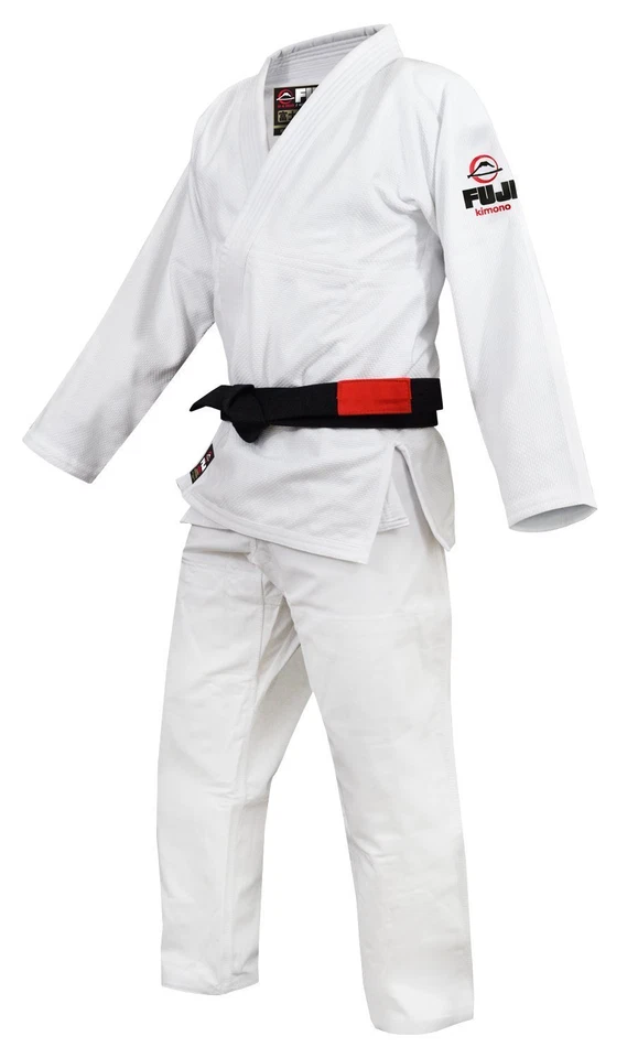 New Fuji Sports All Around Mens Brazilian Jiu Jitsu Gi Jiu-Jitsu BJJ - White - Image 2 of 4