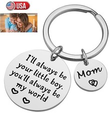 Mother s Day Gifts from Son Keychain Mom Bithday Gift Best Mom Ever Keychain USA
