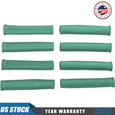 8pcs Green Degree Spark Plug Ignition Wire Heat Boot 1200 Protector Sleeve Cover