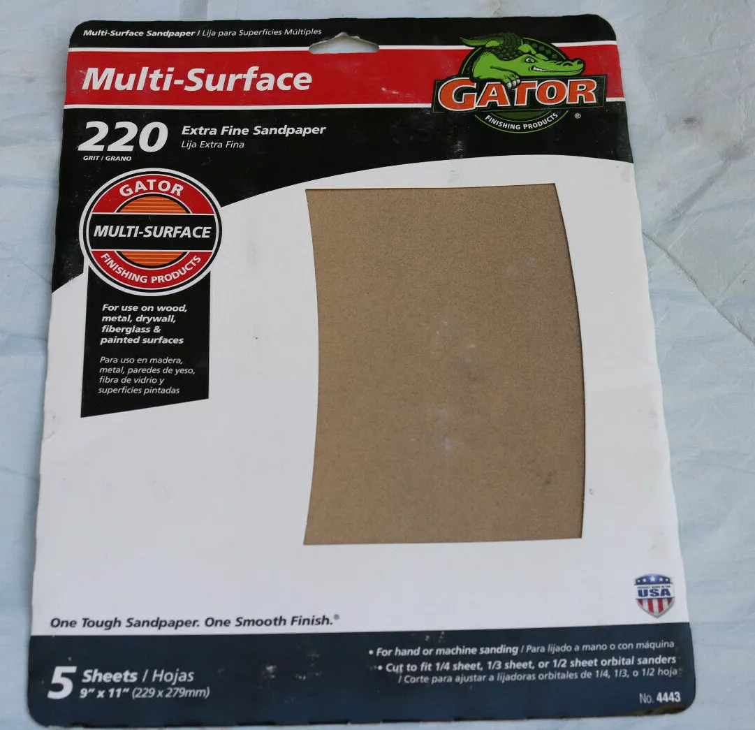Gator sandpaper on sale