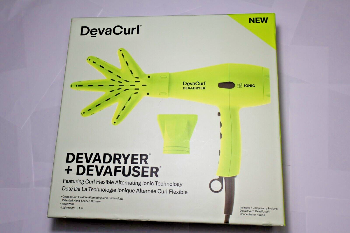 DevaCurl DevaDryer DevaFuser Professional Ionic Blow Dryer