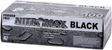 Emerald Nitromax Black Large Glove 1000 gloves (10 boxes of 100)  Free Shipping!