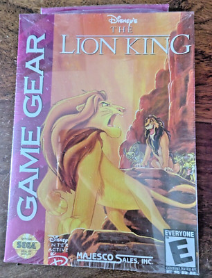 Sealed neu Sega Game Gear - Disneys The Lion King - Der König der Löwen