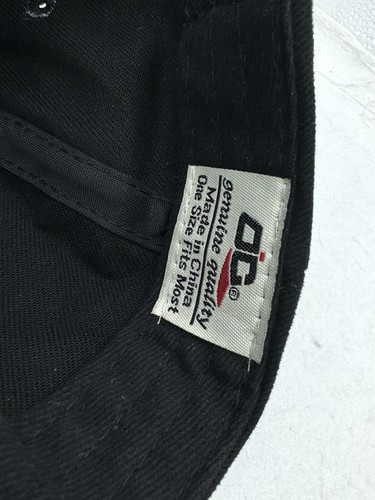 Raro cappello da baseball vintage Aston Martin Dallas nero strapback golf berretto OSFM - Foto 18 di 21