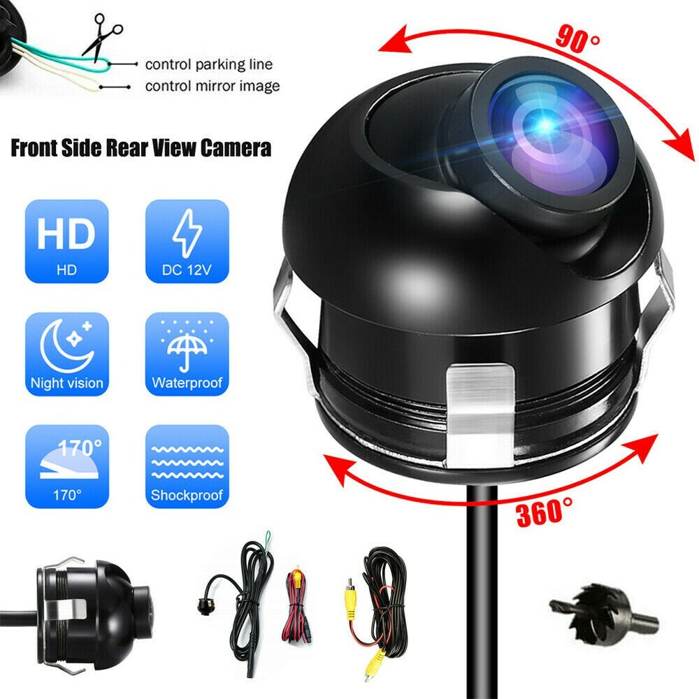 4.3'' Dual Screen Monitor w/ NO.1 Bracket + Car Rear Front View Backup Camera - Picture 7 of 13
