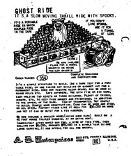 A.K. Brill Carnival Plan &mdash; #354 &mdash; The Ghost Ride