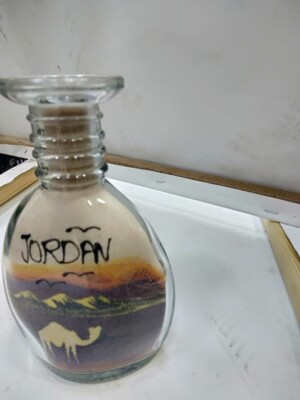 Traditional Sand Art Jordan souvenir Sand Bottle Art,(Add Your Own