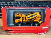 Herpa 309783 Scania Cg 17 6X6 Betonmischer-Lkw Kommunalorange 1:87 Neu OVP#SL23