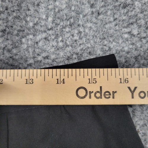 Pantalones de vestir Talbots para mujer 14 negros forrados de pierna recta cremallera lateral 32x27,5* - Imagen 7 de 23