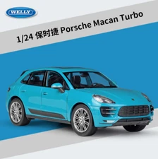 Welly 1:24 Porsche Macan Turbo Model Diecast Car Vehicles New in Box