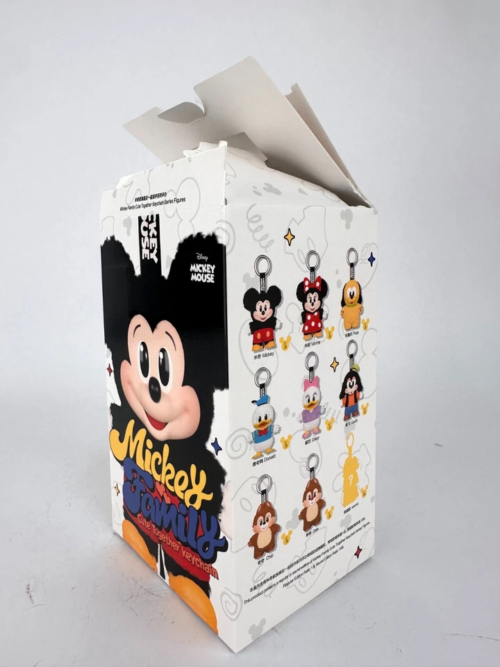 POP MART Mickey Family Lindo Llavero Juntos Serie Confirmada Figura Muñeco de Peluche Foto 3 de 4