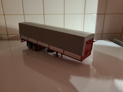 Semi-Remorque Seule : 2 Essieux Frigo Lacroix Ixo 1/43