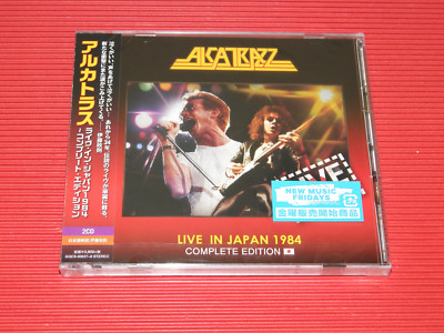 5GT JAPAN 2 CD ALCATRAZZ LIVE IN JAPAN 1984 COMPLETE EDITION