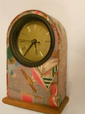 VINTAGE TREND FRAMES SHELF NAUTICAL DESIGN CLOCK-VERY GOOD 7" TALL