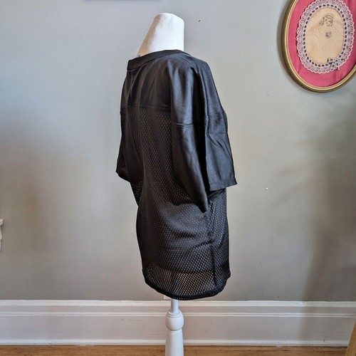 Nike Team Womens Black Practice Jersey Athletic Mesh Size Large - Picture 6 of 8