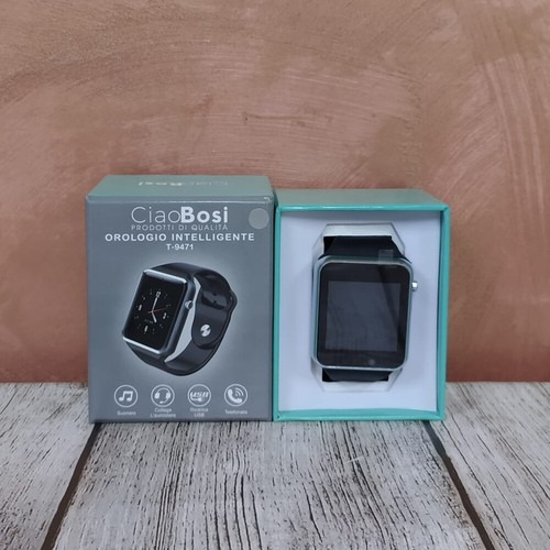 Smartwatch Orologio da Polso Intelligente T-9471 Ricarica USB Notifiche  Chiamate | eBay