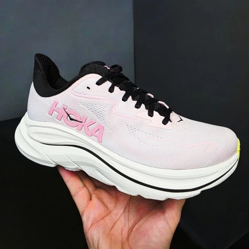 Womens HOKA. Clifton 10 Athletic Shoe - Carnation /Starlight Glow - [FLASH SALE]