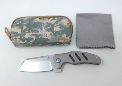 Kizer Sheepdog Ball Bearing Pivot Pocket Knife S35VN Titanium Folder Ki4488 C01C