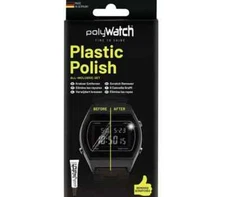 POLYWATCH GLASS POLISH REPAIR SCRATCH REMOVER for PLASTIC GLASS WATCH 