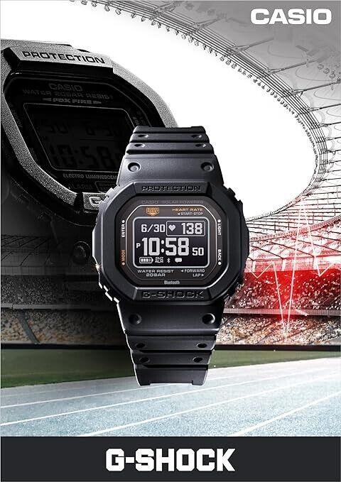 CASIO G-SHOCK DW-H5600-1JR with G-SQUAD Heart Rate Monitor CASIO G-SHOCK DW-H5600-1JR with G-SQUAD Heart Rate Monitor