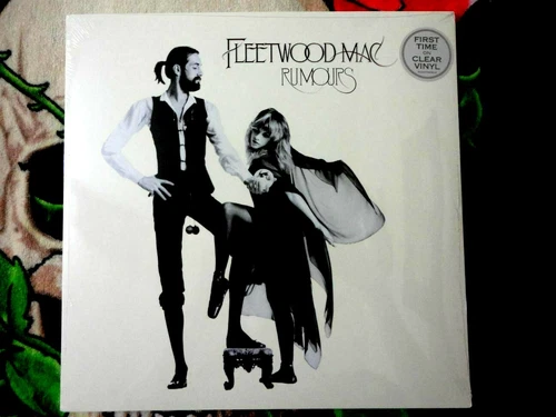 FLEETWOOD MAC RUMOURS CLEAR VINYL LP SEALED FIRST TIME EU PRESSING DON'T STOP